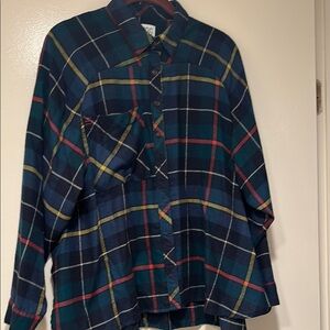 BDG Multicolor Plaid Shirt
